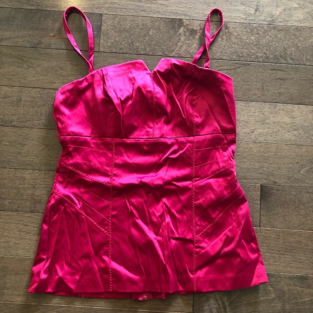 Dynamite hot pink tank top